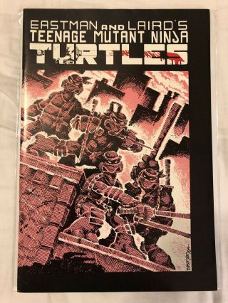 Teenage Mutant Ninja Turtles 1 Third Printing 1984 Signed Eastman & Laird Htf