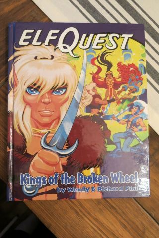 The Complete Elfquest Book 8 Hc Kings Of The Broken Wheel Very Rare Oop 1st