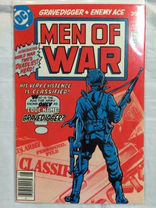 Men Of War 1 Comic Book Dc 1977
