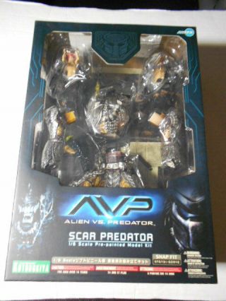 Kotobukiya Artfx Scar Predator Avp Alien Vs Predator 1/6 Pvc Figure Rare