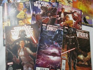 2015 Marvel - STAR WARS 1 - 61,  Annuals,  Vader Down,  Screaming Citadel 3
