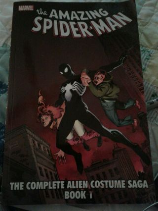 The Spider - Man Tpb The Complete Alien Saga Book 1used