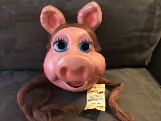 Rare The Muppets Miss Piggy Mask César France 1970’s