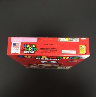 Kellog ' s MARIO ODYSSEY CEREAL Limited Edition Nintendo W/ Amiibo SHIPS NOW 5