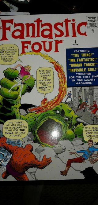 Fantastic Four 4 Volume 1 By Stan Lee Marvel Comics Omnibus