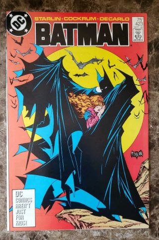 Batman 423 (3rd Print) Classic Todd Mcfarlane Cover
