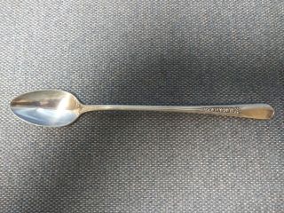 12 Wm.  Rogers Mfg.  Co.  Priscilla - Lady Ann Silverplate Lemonade Iced Tea Spoons 4