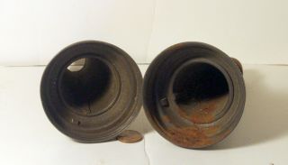 TWO Vintage Metal Can Oil Dispensers from The Master MFG CO.  Patd.  Sept 14,  1926 2