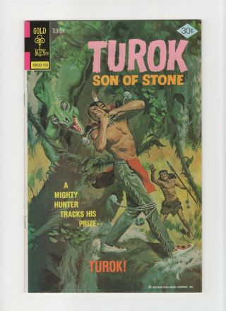 Turok,  Son Of Stone 109 Nm 9.  4 Gold Key Comic Bronze Age 30c