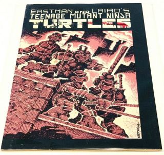 Teenage Mutant Ninja Turtle Tmnt 1 3rd Print 1985 Fine Eastman Laird Mirage