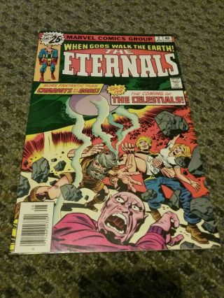 The Eternals 2 Marvel August 1976 Vf - Nm Jack Kirby