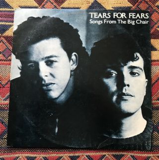 Tears For Fears Uruguay Songs From The Big Chair Spanish Titles Rare Promo Lp