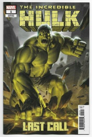 Marvel Comics The Incredible Hulk Last Call 1 First Printing Yoon 1:50 Variant