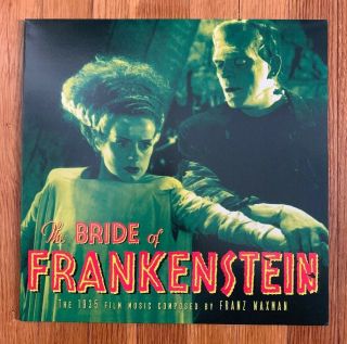 Ost - Bride Of Frankenstein / Black Vinyl Record Universal Monsters Karloff