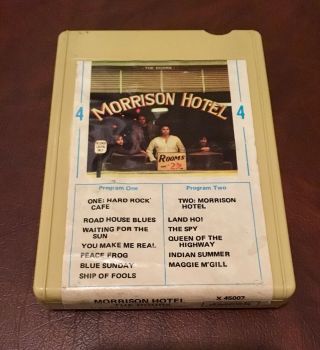 Rare 4 - Track The Doors Morrison Hotel 1970 (not An 8 - Track) Ampex