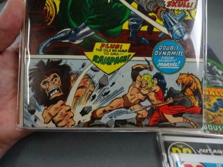 3 Marvel Comics Astonishing Tales Ka Zar & DR Doom 5,  6,  8 Fine Black Panther 3