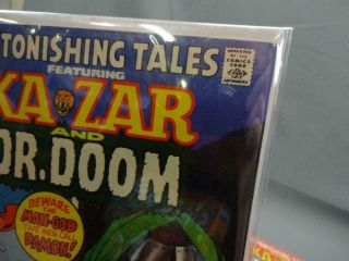 3 Marvel Comics Astonishing Tales Ka Zar & DR Doom 5,  6,  8 Fine Black Panther 7