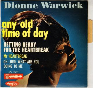 Dionne Warwick " Any Old Time Of Day " Soul French 60 