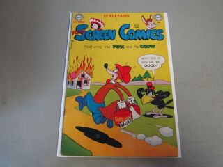 Real Screen Comics 39 Comic Book 1951