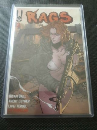 Rags 2 Rare Htf,  Patreon Edition Variant,  Nm,