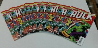 10 - Incredible Hulk 181 Wolverine 1st App.  (2019 Reprint Of 1974) Unread