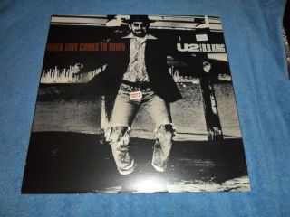 Lp/12 " U2 W/ Bb King When Love Comes To Town Uk 1989 Island Records