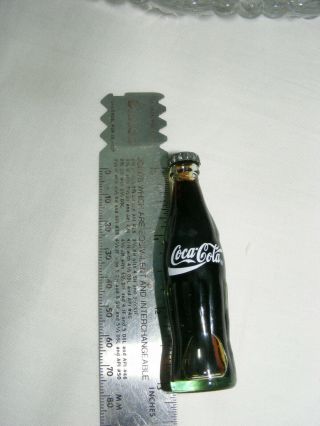 Coca Cola Mini Coke Bottle Glass 3 inches 2