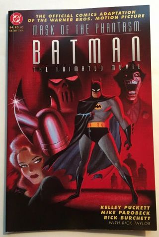 Batman Mask Of The Phantasm Movie Adaptation (dec.  1993) Nm - 9.  2