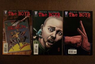 The Boys 3 4 5,  Vf/nm (2006) 1st Appearance Of The Seven,  Amazon Tv Show