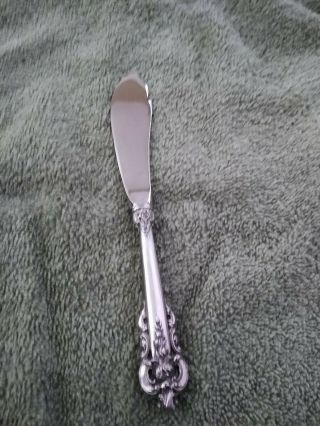 Grande Baroque Master Butter Knife Sterling Silver Wallace