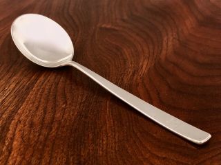 - M.  H.  Wilkens German 800 Silver Round Bowl Soup Spoon: Classic,  1961