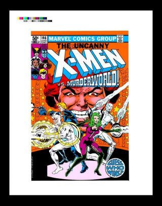 Dave Cockrum X - Men 146 Rare Production Art Cover