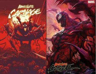 Absolute Carnage 1 Covers A B C D E F G H Complete Set Of 8 Ships 8/7/19