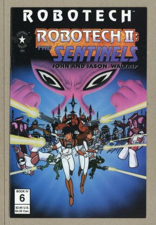 Robotech 2 The Sentinels Book 4 6 1996 Vf,  8.  5