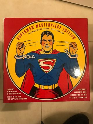 Chronicle Books 1999 - Superman Masterpiece Edition - Three Piece Collectors Set