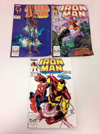 Iron Man 232 July 1988 233 234 235 236 237 Spider - Man