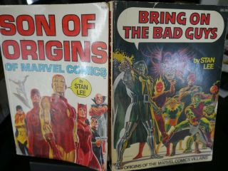 Marvel Comics Bring On The Bad Guys And Son Of Origins