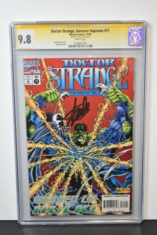 Doctor Strange Sorcerer Supreme 71 (1994) Cgc Graded 9.  8 Signature Stan Lee