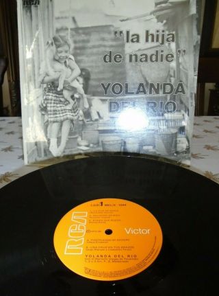 Yolanda Del Rio " La Hija De Nadie " Rca Mexico (72) Shrink Nm Estereo Mariachi Og