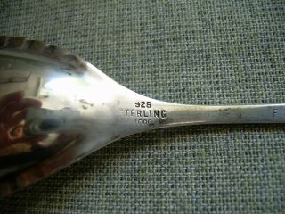 EARLY 20TH CENTURY STERLING SILVER SHELL - SHAPED SUGAR SCOOP/SPOON 3