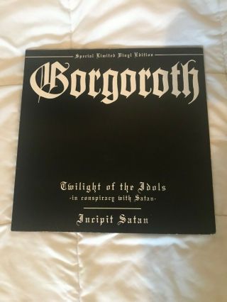 Gorgoroth - Twilight Of The Idols & Incipit Satan Lp - Never Played