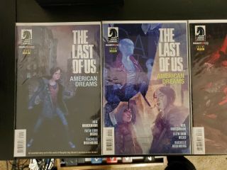 The Last Of Us Comics American Dreams Full Set 1 - 4 Nm Rare