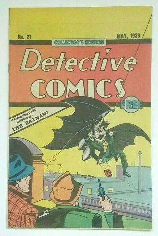 Detective Comics 27 Reprint Promo 1984