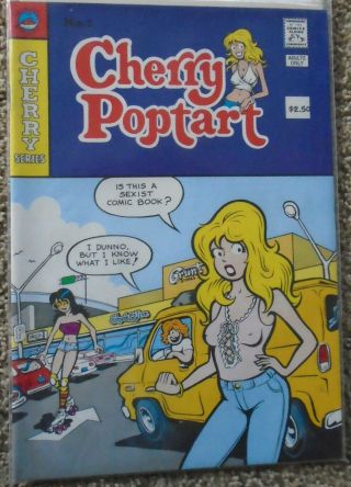 Cherry Comics 1 - 17 With 3d Glasses For Issue 11