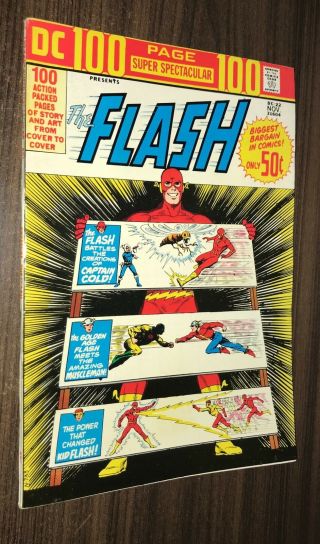 Dc 100 Page Spectacular 22 - - Nov 1973 - - Flash - - Vf - Or Better