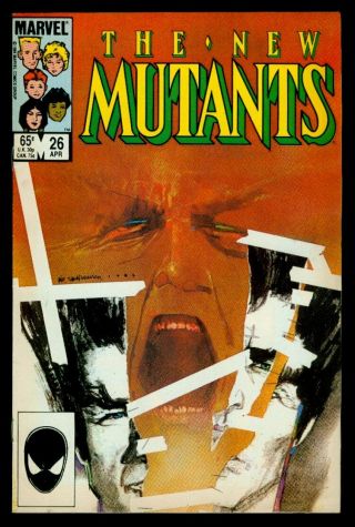 Marvel Comics The Mutants 26 1st Full Legion Fn/vfn 7.  0