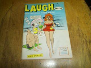Laugh Digest Oct 68 Bill Ward Art - Humorama - Gga - Fine