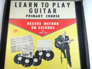 How To Play The Guitar By Gene Leis - Nexsus Theory - Incl Book & Poster