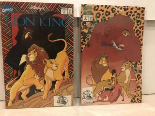 Lion King Marvel Comic: S 1 & 2