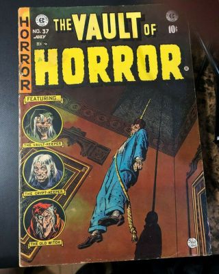 Ec The Vault Of Horror 37 Golden Age Horror